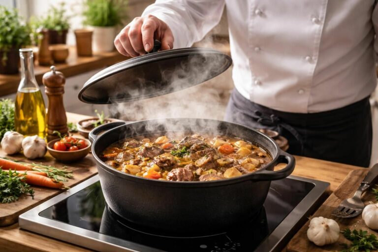 découvrez la technique secrète de la cuisson à couvert pour obtenir des plats tendres et savoureux à chaque repas. astuces et conseils pour maîtriser cette méthode simple et efficace.