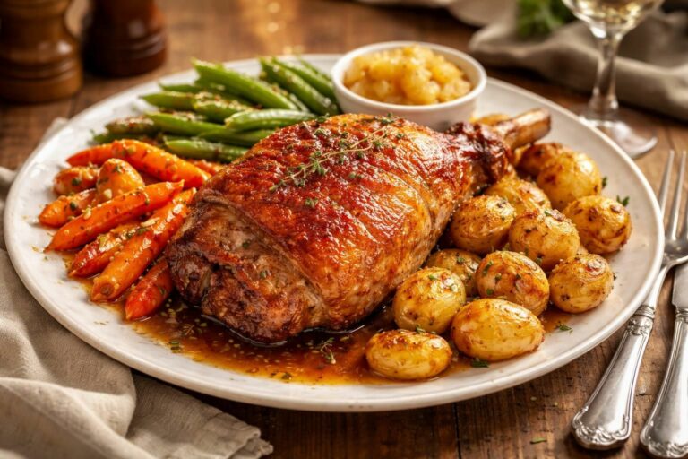 découvrez les accompagnements parfaits pour sublimer une cuisse de cochon au lait au four, et régalez-vous avec des saveurs authentiques et gourmandes.