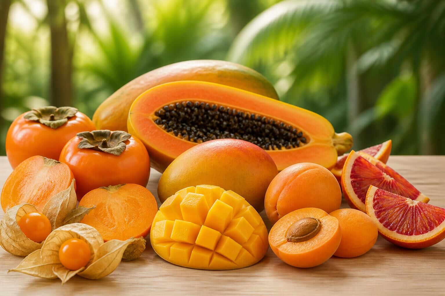 Découvrez notre guide complet des fruits orange exotiques, avec une liste détaillée, leurs noms et les variétés incontournables à connaître pour enrichir votre alimentation.