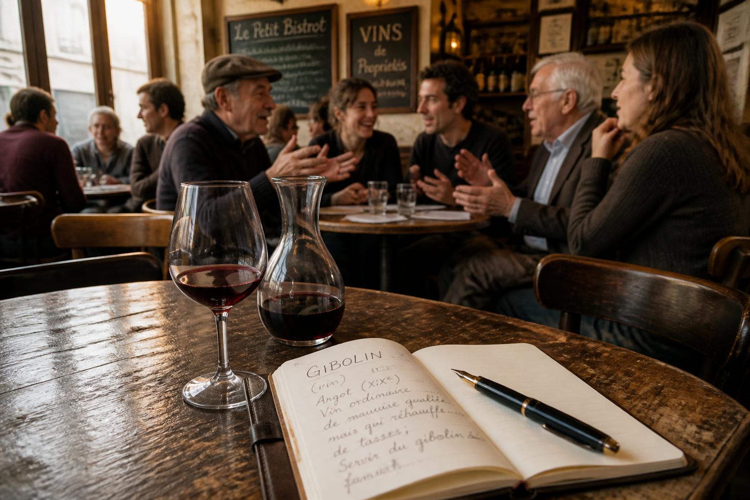 découvrez l'origine et l'évolution du mot d'argot français « gibolin » lié au vin, une plongée fascinante dans la langue et la culture françaises.