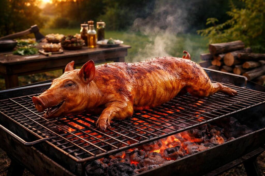découvrez le guide ultime pour maîtriser le temps de cuisson d'un cochon de lait au barbecue et réussir une viande tendre et savoureuse à chaque fois.