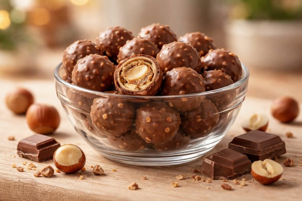 découvrez les kinder bueno pearls, une délicieuse fusion de chocolat onctueux et de noisettes croquantes, idéale pour une pause gourmande à tout moment.