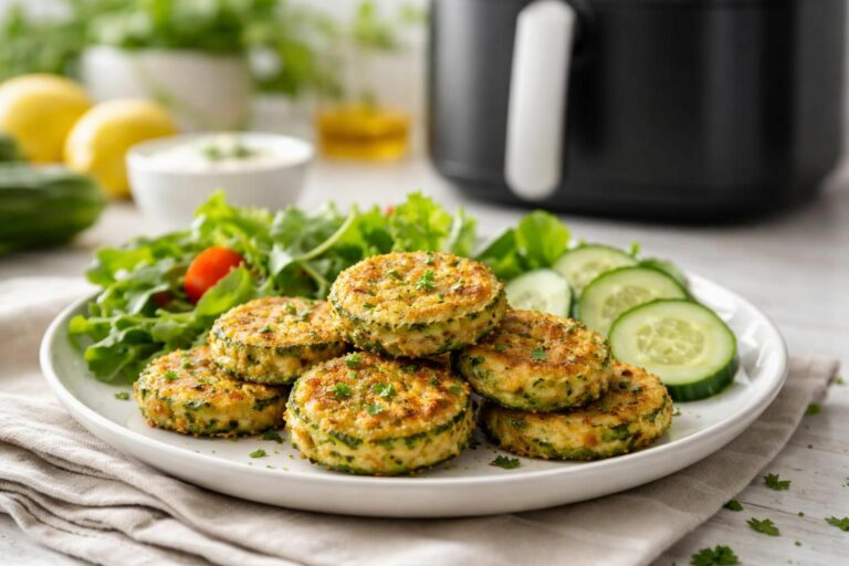 découvrez les bienfaits des beignets de courgettes préparés à l'air fryer, une recette savoureuse et légère idéale pour une alimentation saine et équilibrée.