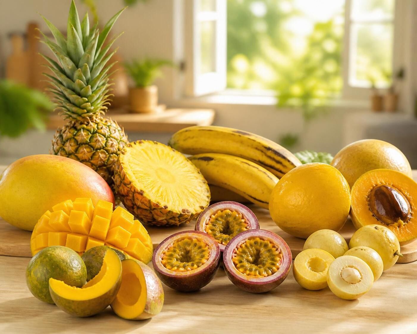 Découvrez notre liste complète des fruits jaunes exotiques, avec leurs noms et variétés incontournables à connaître pour égayer vos papilles et votre cuisine.