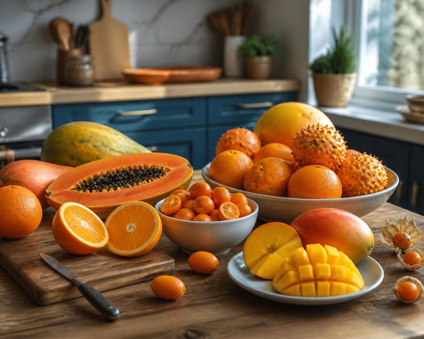 Découvrez notre guide complet des fruits orange exotiques : liste, noms et variétés incontournables à connaître pour égayer vos papilles et vos recettes.