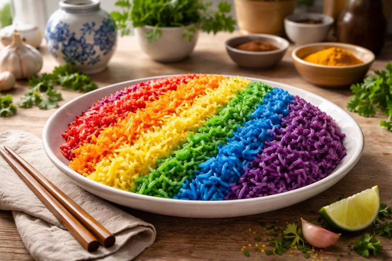 découvrez le riz arc-en-ciel pride rice, une variété colorée qui révolutionne les cuisines du monde par ses saveurs uniques et son aspect vibrant.