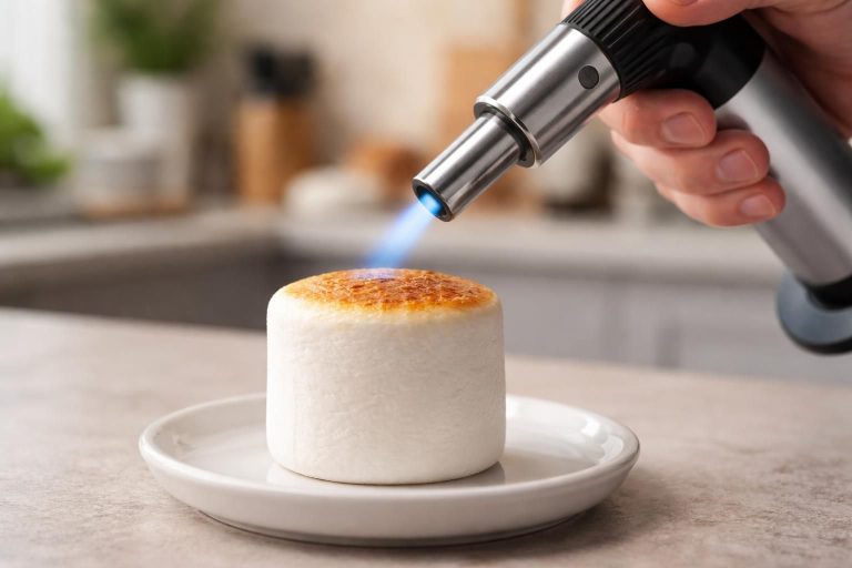 découvrez nos astuces pour griller vos chamallows avec un chalumeau de cuisine sans les brûler, et obtenez une texture parfaite à chaque fois.