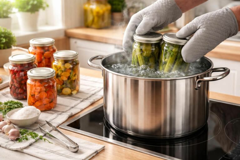 découvrez la méthode sûre de stérilisation des bocaux pour conserver vos aliments longtemps et en toute sécurité.