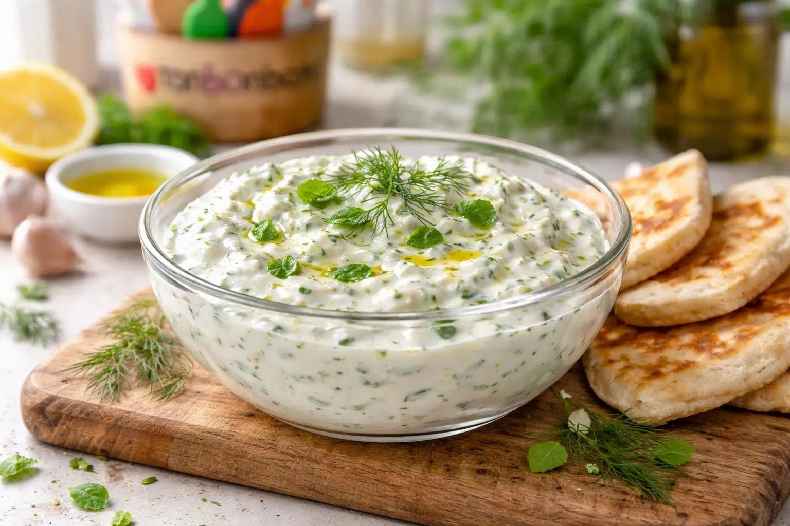 découvrez la recette facile et rapide du tzatziki maison sur tonbonbon.fr, un délice frais et savoureux parfait pour accompagner vos repas estivaux.