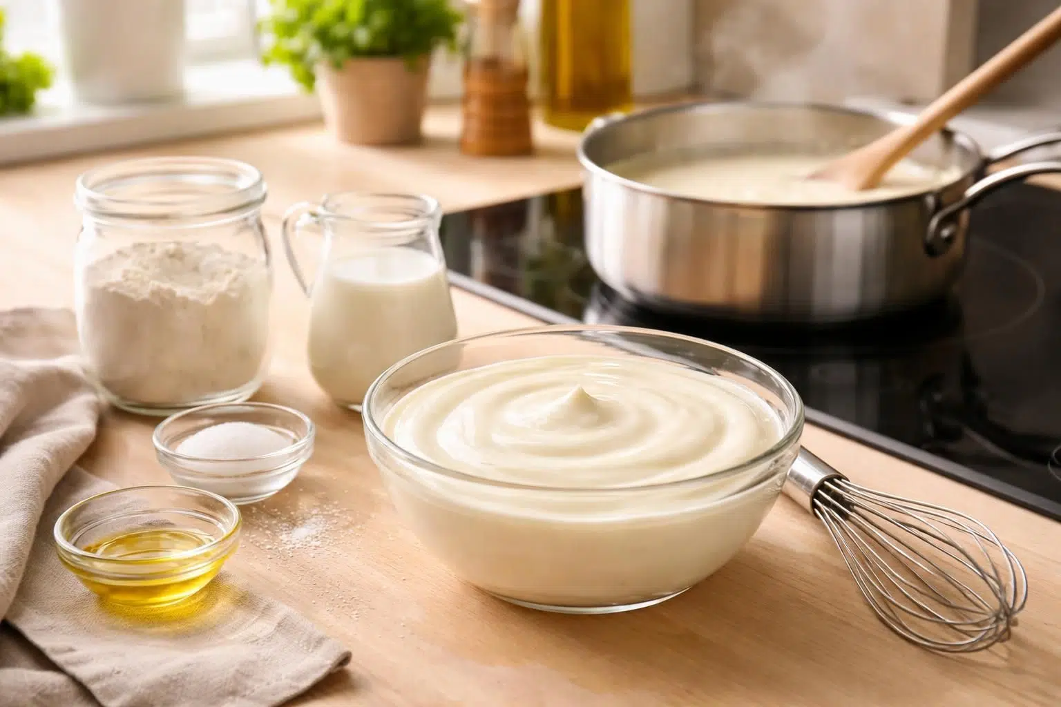 découvrez 5 astuces simples pour réussir une béchamel parfaitement onctueuse sans utiliser de beurre. apprenez à maîtriser cette sauce classique légère et délicieuse.