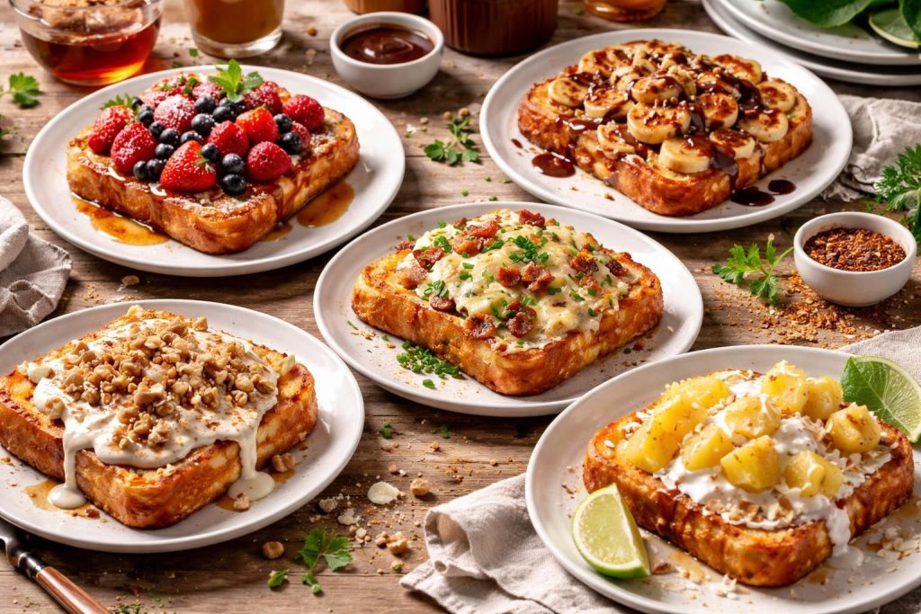 découvrez 5 recettes innovantes de pain perdu à l'air fryer pour surprendre et régaler vos amis avec des saveurs inédites et une cuisson légère.