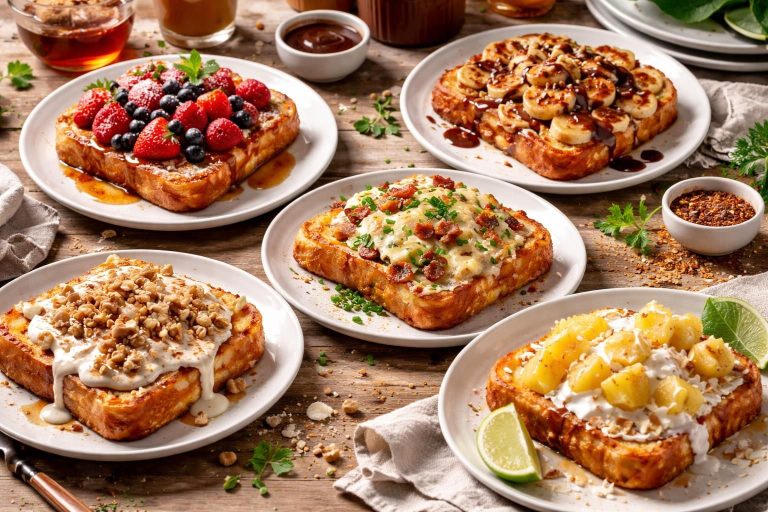 découvrez 5 recettes innovantes de pain perdu à l'air fryer pour surprendre et régaler vos amis avec des saveurs inédites et une cuisson légère.