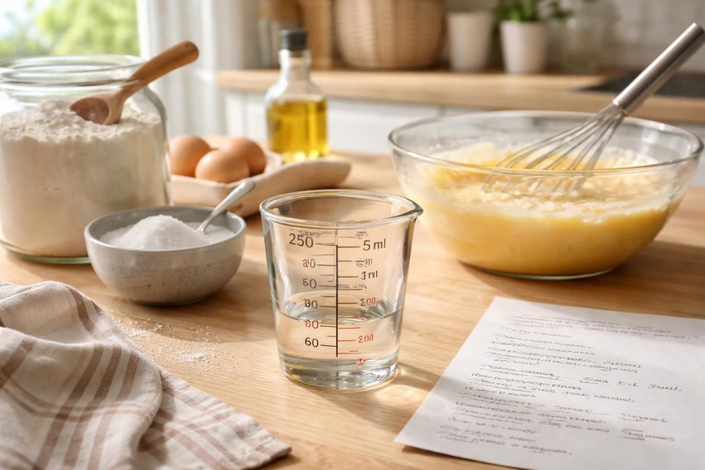 découvrez pourquoi la conversion de 1/4 en millilitres est cruciale pour des mesures précises en cuisine et réussissez toutes vos recettes avec exactitude.